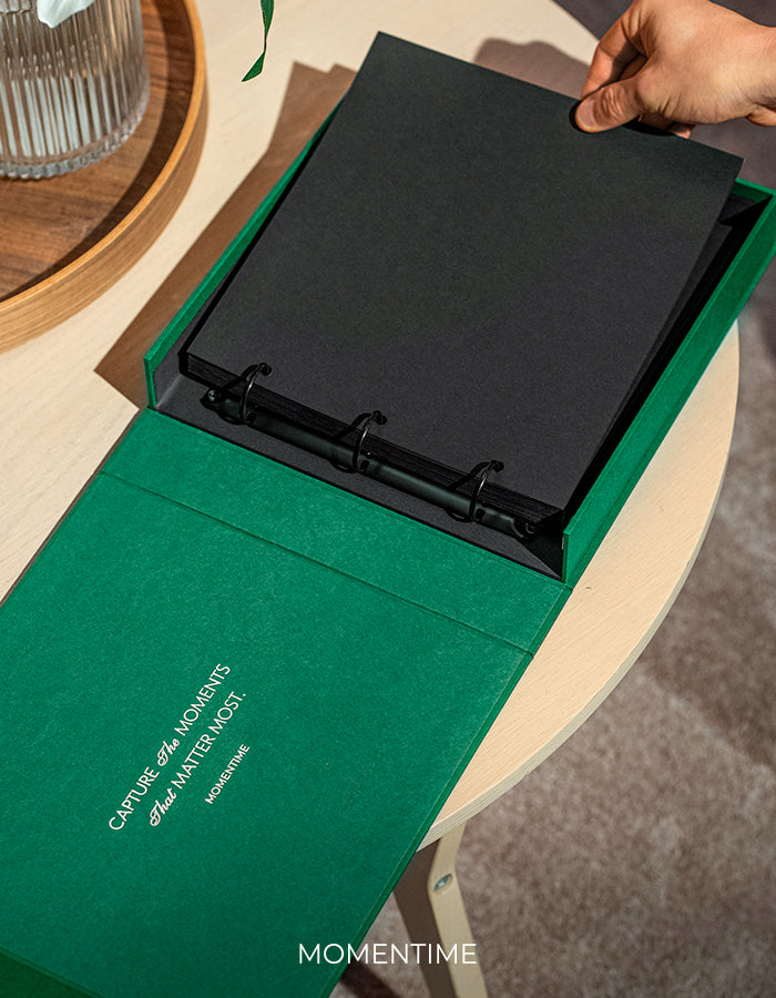 Photo Album MEMORIES Green