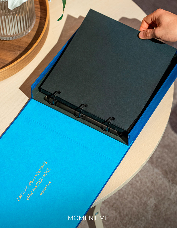 Photo Album MEMORIES Blue