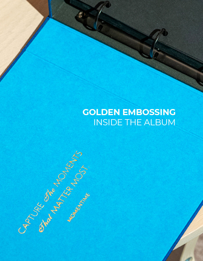 Photo Album MEMORIES Blue