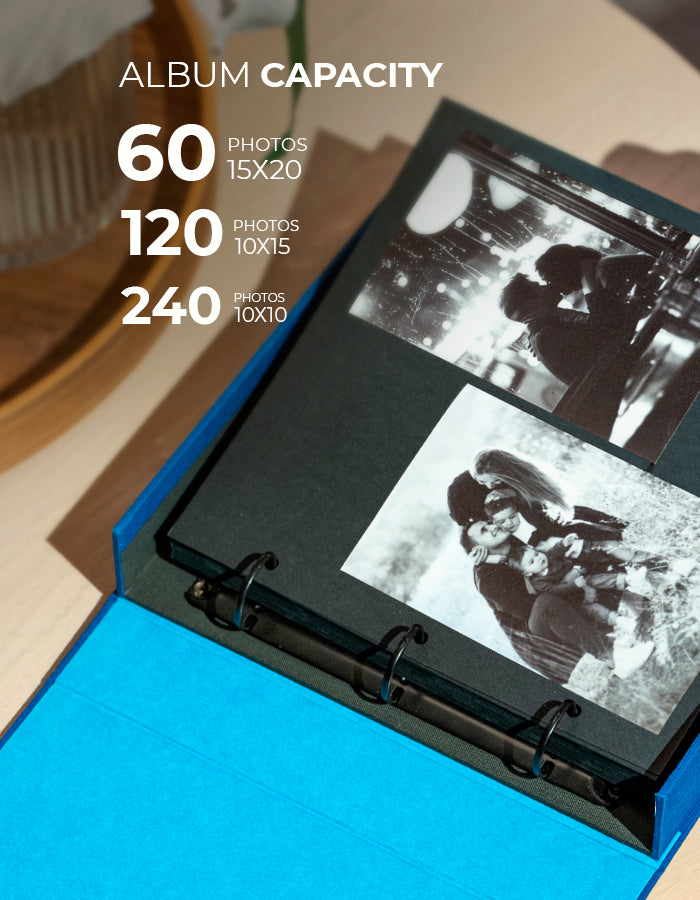 Photo Album MEMORIES Blue