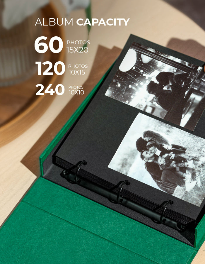 Photo Album MEMORIES Green