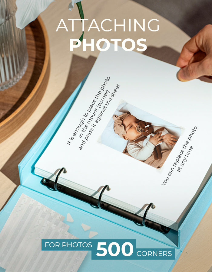 Photo Album BABY blue