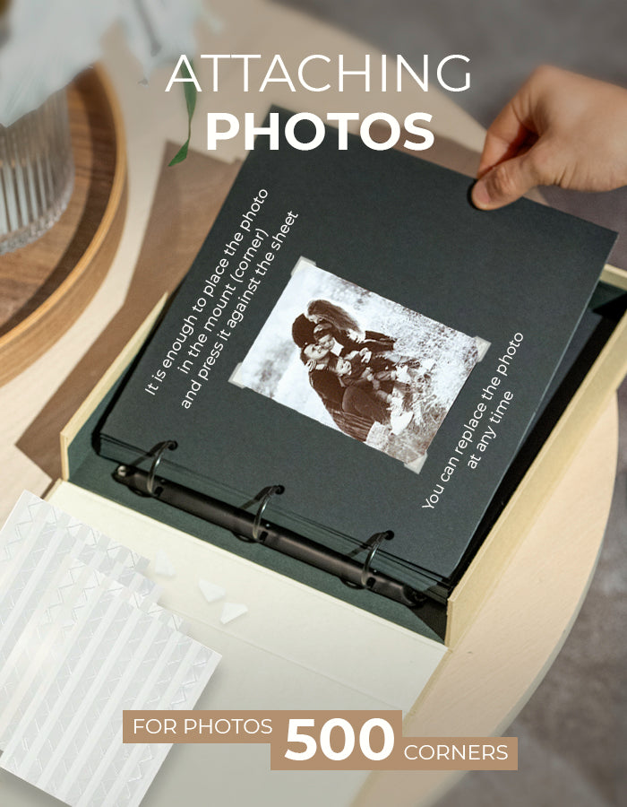 Photo Album MEMORIES Beige