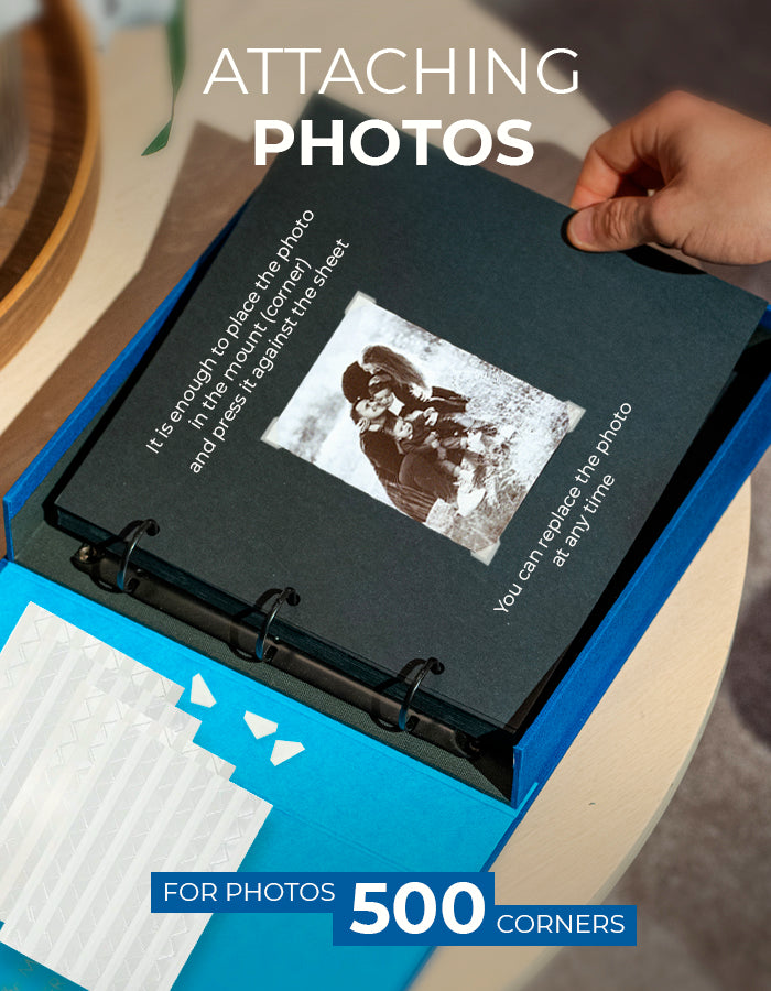 Photo Album MEMORIES Blue