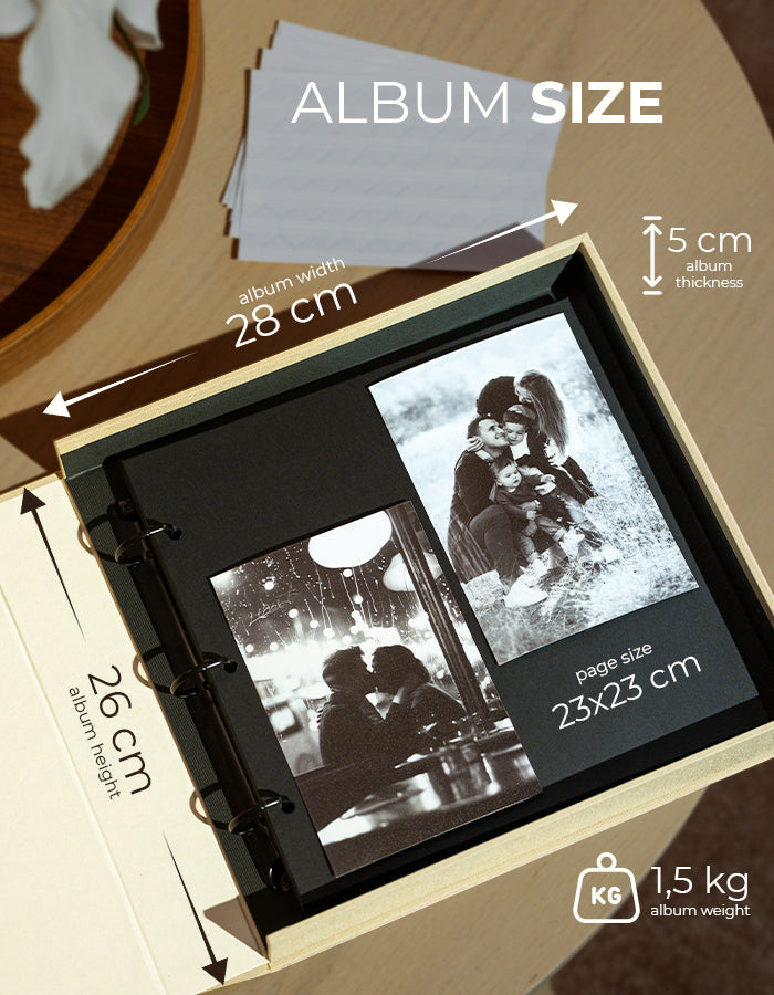 Photo Album LOVE Beige