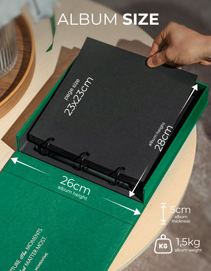 Photo Album MEMORIES Green
