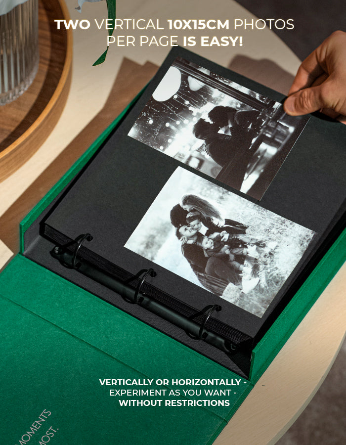 Photo Album MEMORIES Green