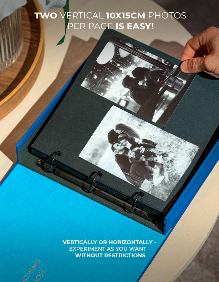Photo Album MEMORIES Blue
