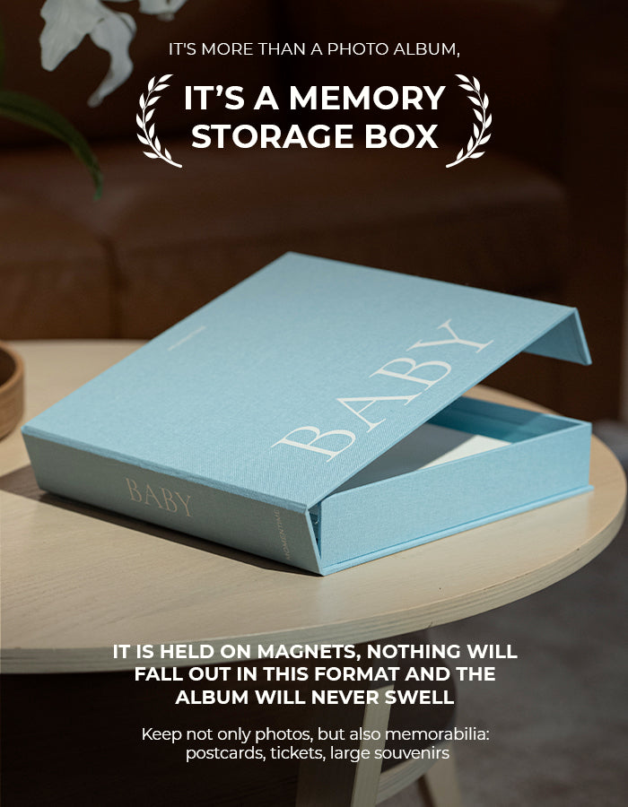 Photo Album BABY blue