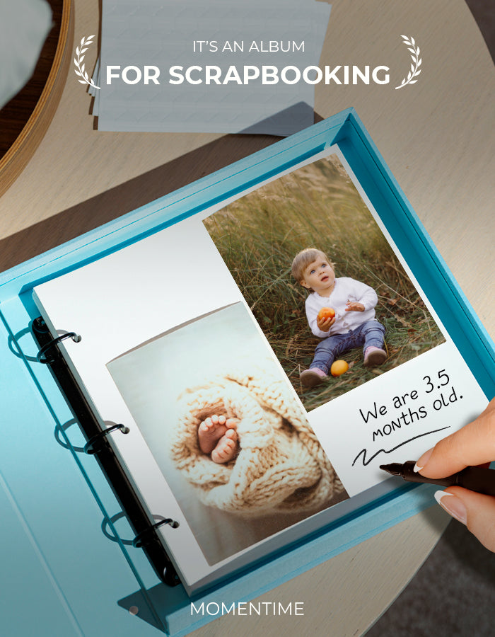 Photo Album BABY blue