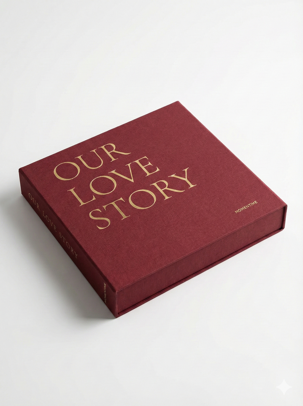 Photo Album OUR LOVE STORY Burgundy