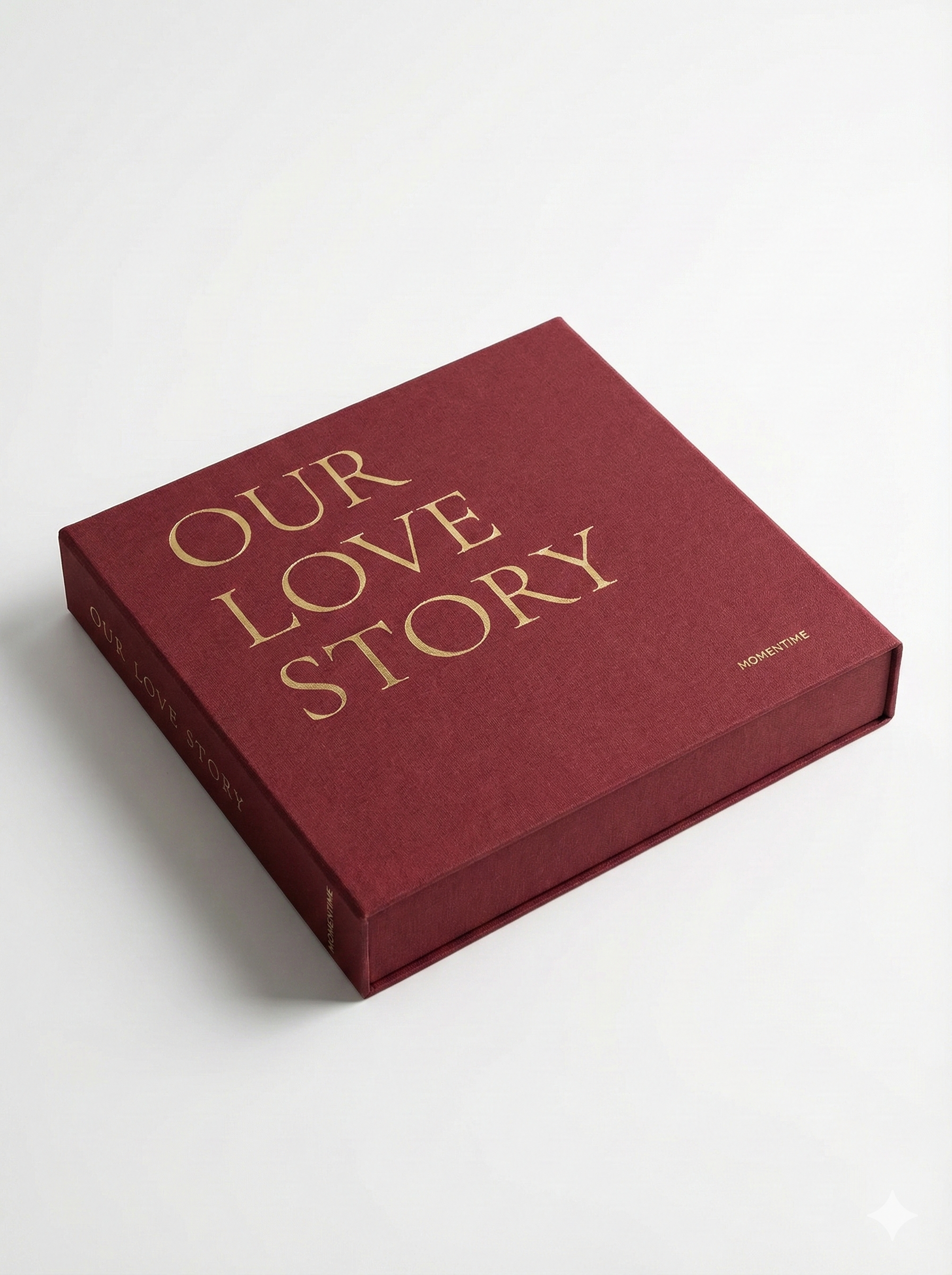 Photo Album OUR LOVE STORY Burgundy