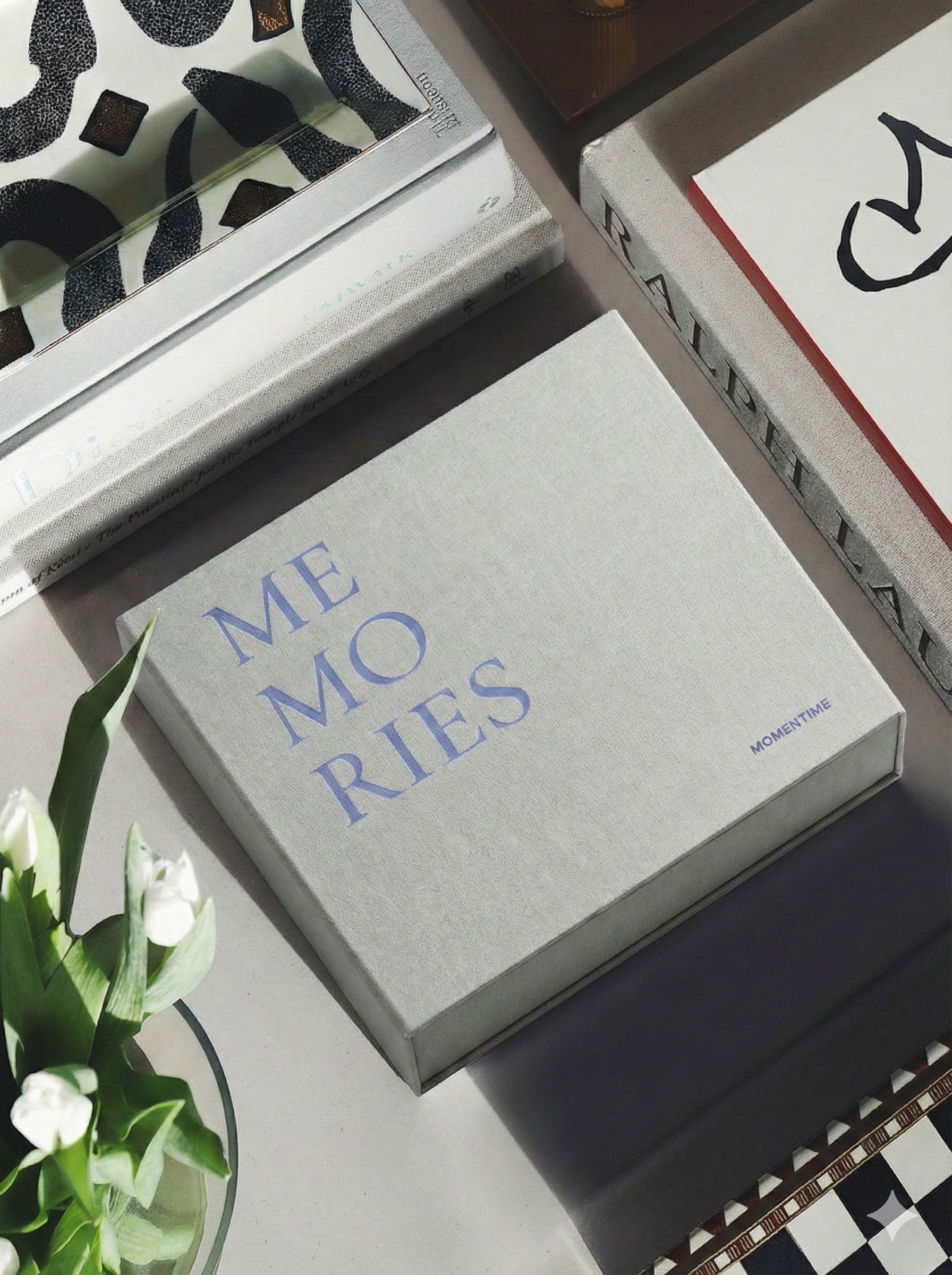 Photo Album MEMORIES Grey