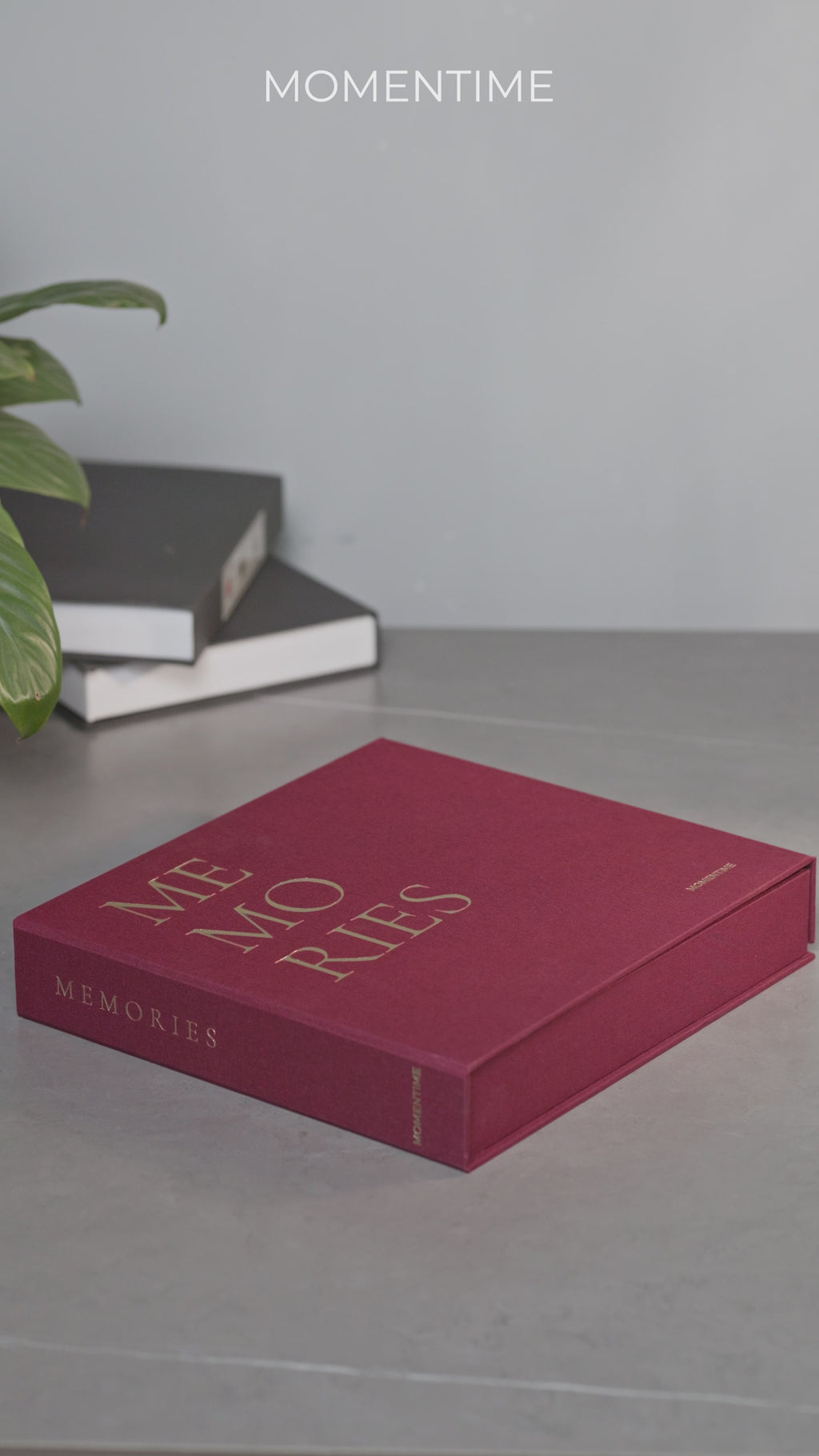 Photo Album MEMORIES Burgundy