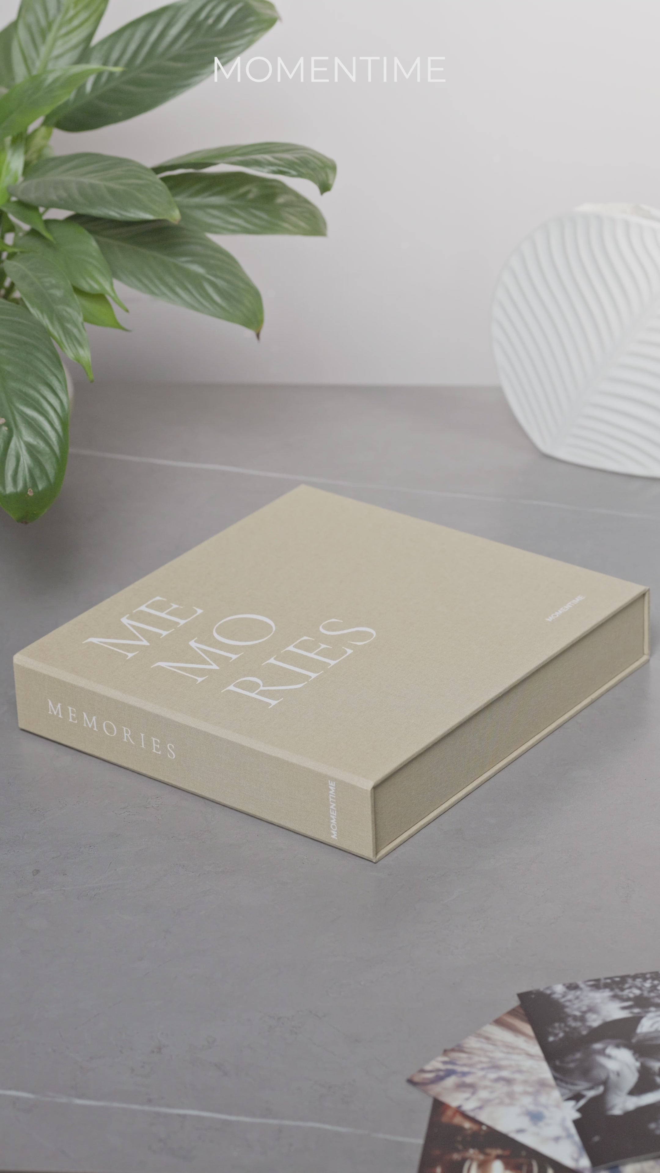 Photo Album MEMORIES Beige